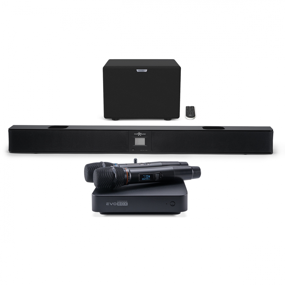 караоке-комплект EVOBOX Plus + EvoSound Bar (саундбар с караоке) в Хасавюрте