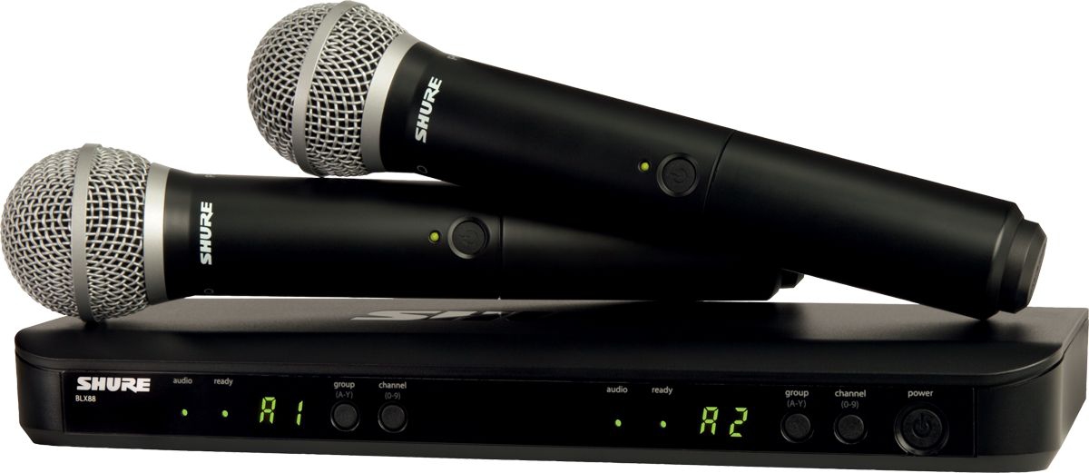 SHURE BLX288E/PG58 M17 вокальная радиосистема в Хасавюрте