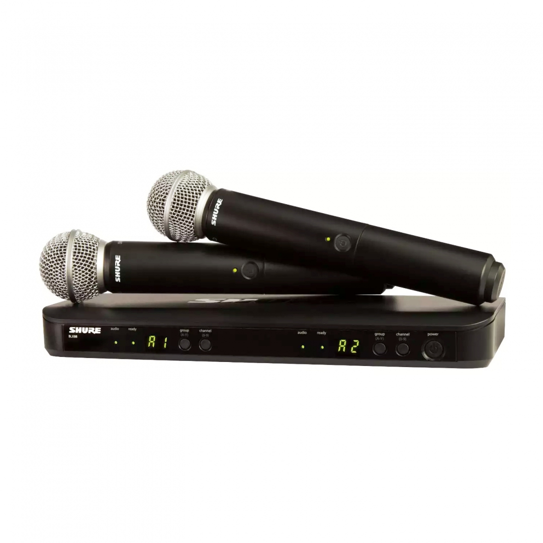 SHURE BLX288E/SM58 M17 вокальная радиосистема в Хасавюрте