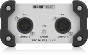 Klark Teknik DI 22P пассивный стерео директ-бокс в Хасавюрте
