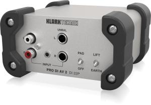 Klark Teknik DI 22P пассивный стерео директ-бокс в Хасавюрте